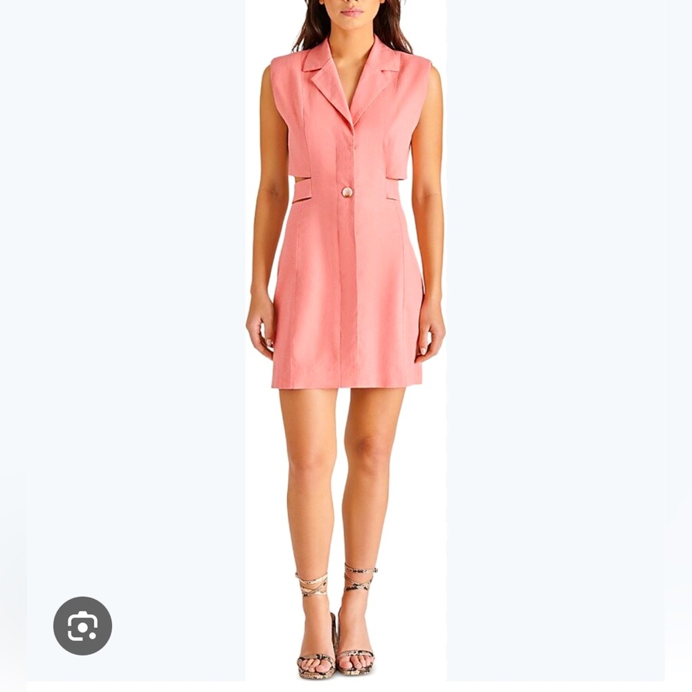Steve Madden Evan dress peach pink small S sold out